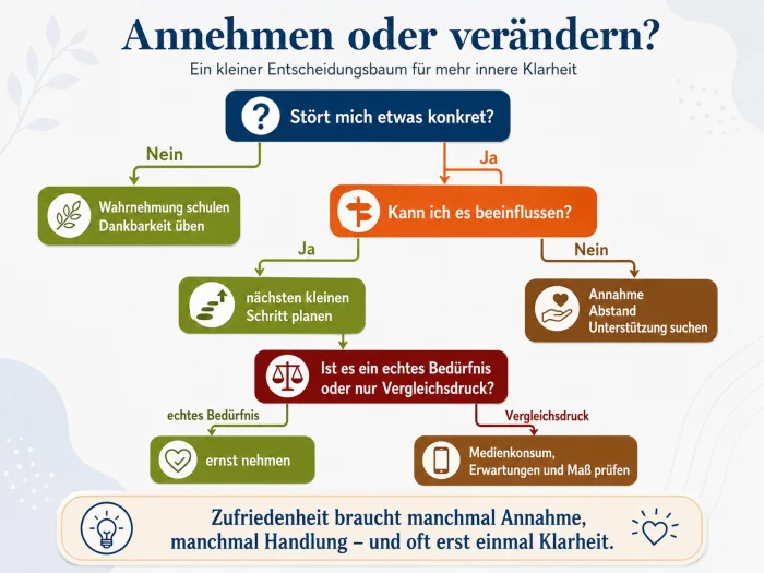 annehmen oder veraendern