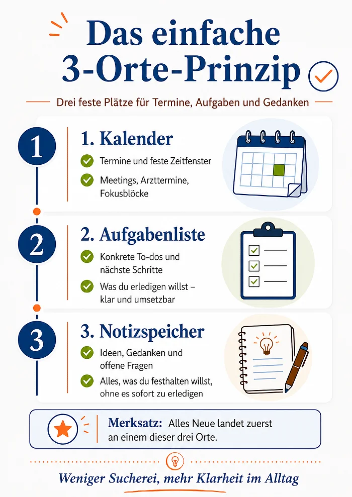 das drei orte prinzip