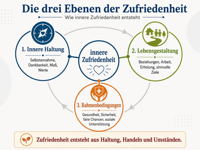 drei ebenen der zufriedenheit