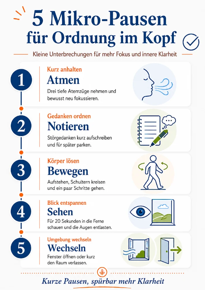 fuenf mikro pausen