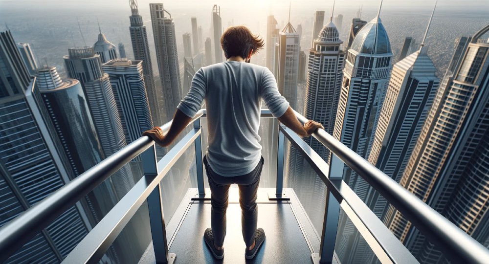 hochhaus dach gelaender tiefe angst 1000
