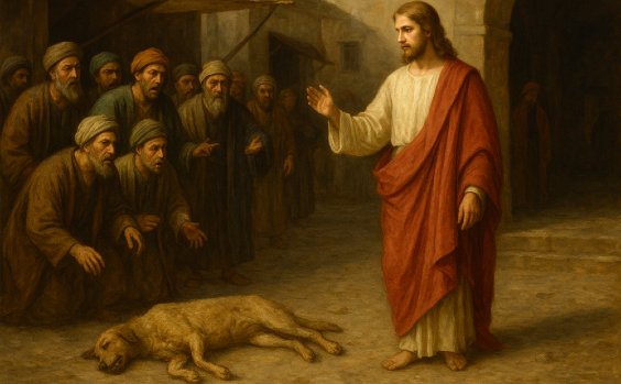 Jesus und der tote Hund