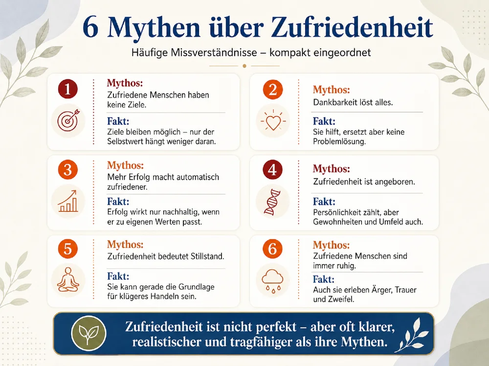 mythen ueber zufriedenheit