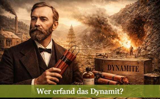 Wer erfand das Dynamit?