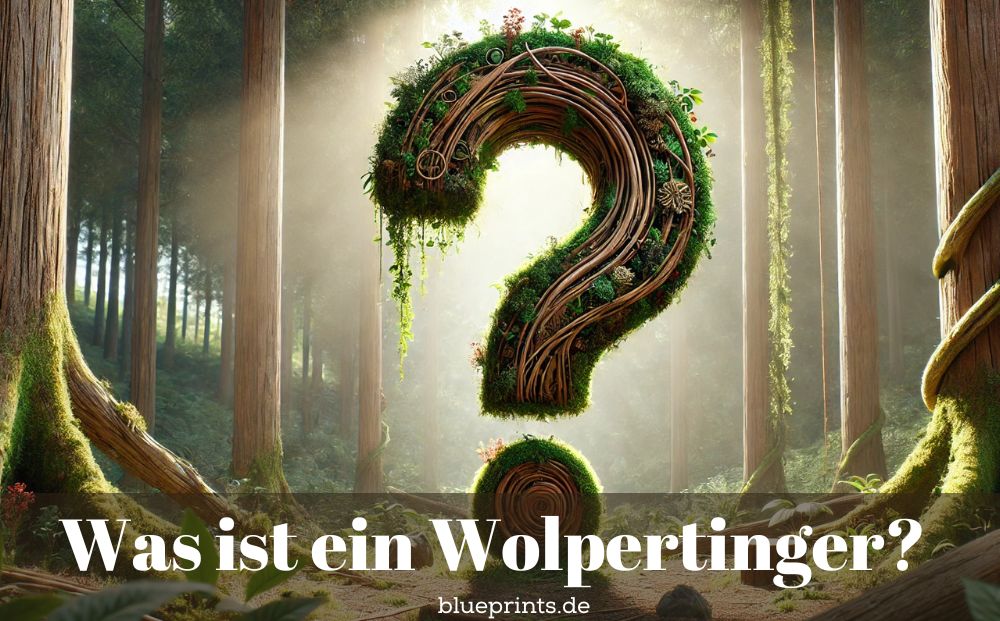 Ein Fragezeichen im Wald