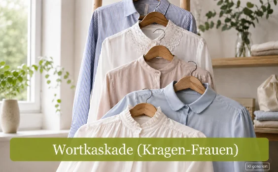 Wortkaskaden-Rätsel von Kragen bis Frauen - Symbolbild