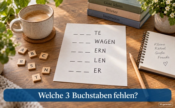 Die fehlenden drei Buchstaben (TE-ER) - Symbolbild