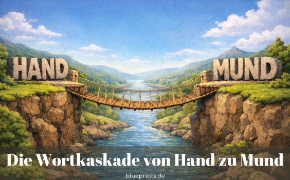 Brücke von Hand zu Mund