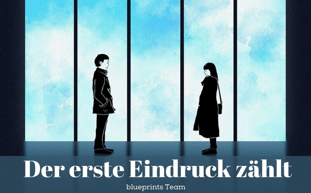 Cartoonbild - der erste Eindruck zählt