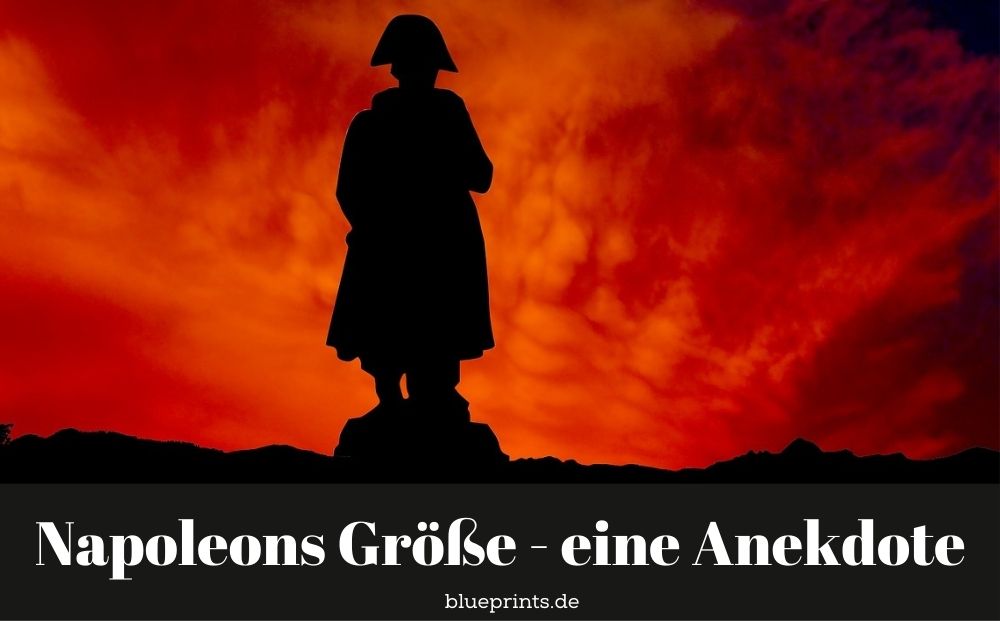 Silhouette von Napoleon