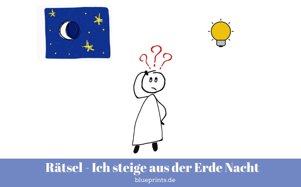 Rätsel - Ich steige aus der Erde Nacht