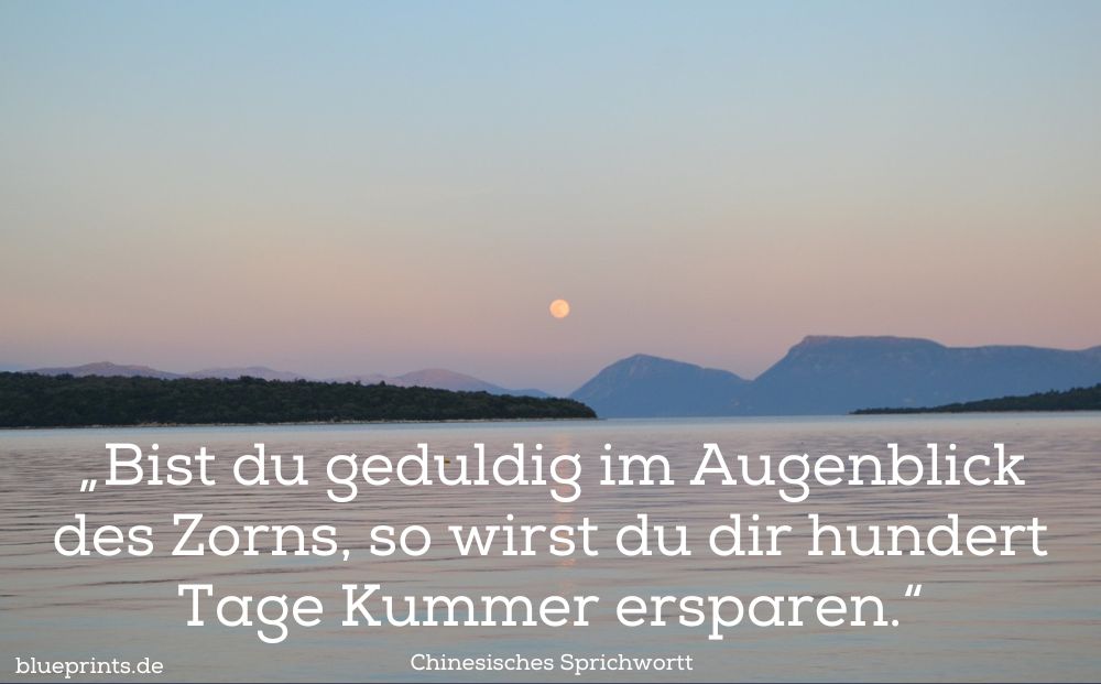 Abendstimmung mit Mond